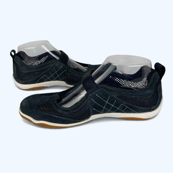 Merrell Lorelei Emee Navy Nubuck Mary Jane Ballet Flats 7.5m - Picture 5 of 9
